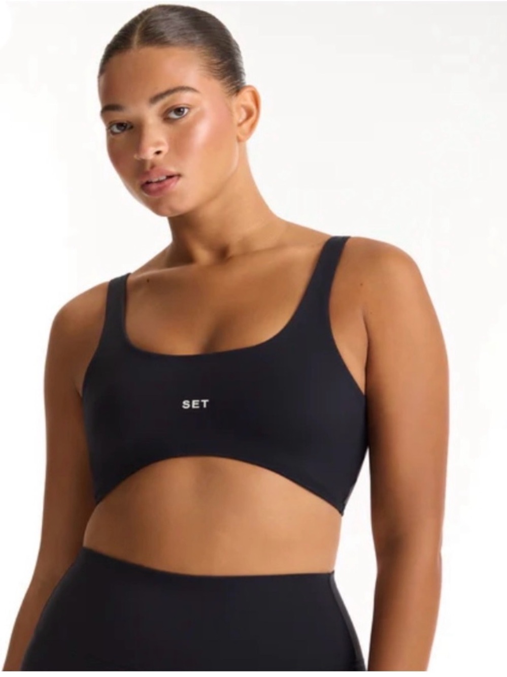 SET Active - LUXFORM® LUX STITCH BRA - ONYX